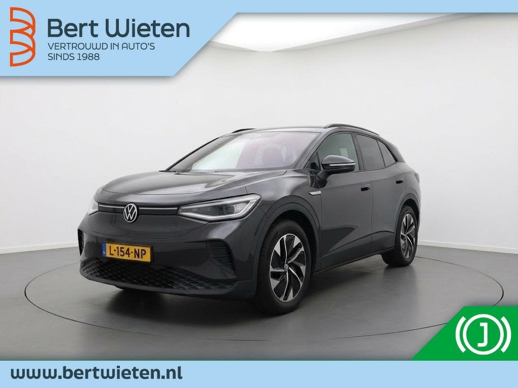 Volkswagen ID.4 Family 77 kWh | Geen import | Trekhaak | Pan, Auto's, Automaat, Gebruikt, Zwart, 89 %