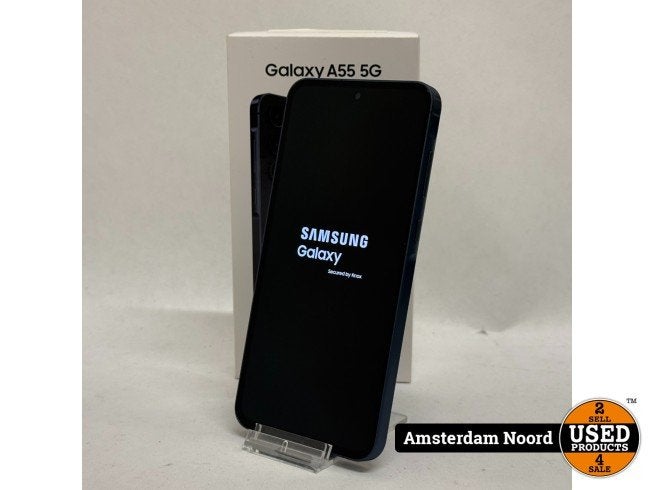 Samsung Galaxy A55 5G 128GB Awesome Navy, Samsung, Zo goed als nieuw, Support@Samsung.com, 129, Samsung-ro, Yeongtong-gu
Suwon-si, Gyeonggi-do 16677
South Korea