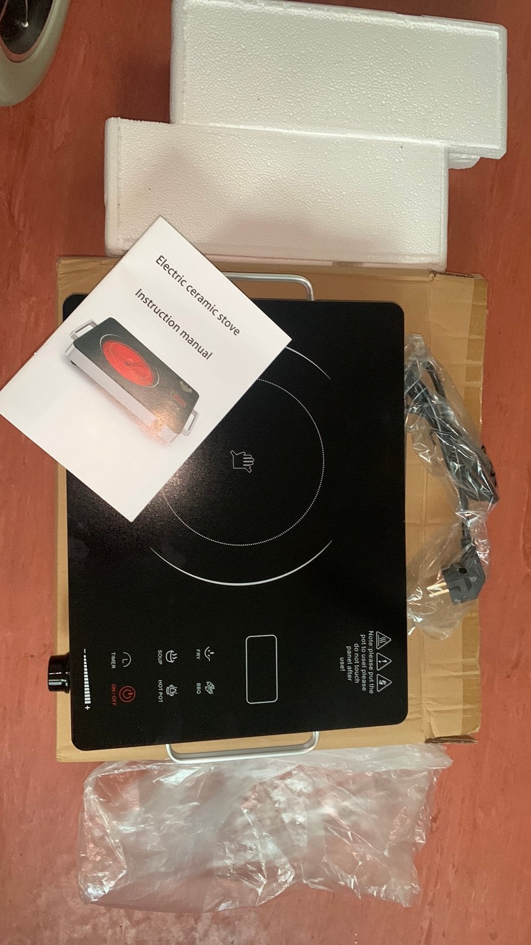 draagbare keramische oven, Ophalen, Nieuw, Overige merken