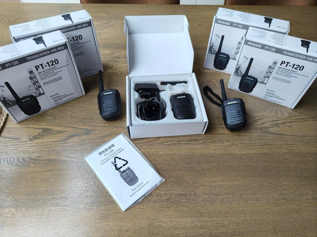walkie talkie, Telecommunicatie, Ophalen of Verzenden, Zo goed als nieuw, Minder dan 2 km, Portofoon of Walkie-talkie
