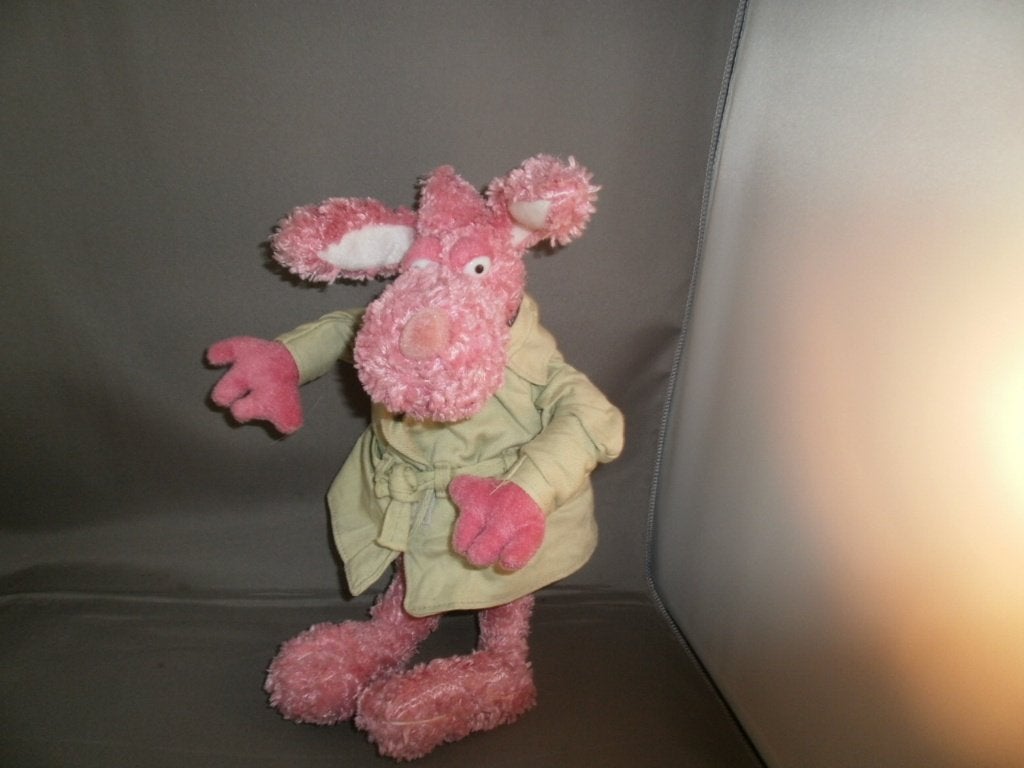 AP normaal het konijn met schuine praatjes roze harig met, Overige karakters, Konijn, Ophalen of Verzenden, Zo goed als nieuw