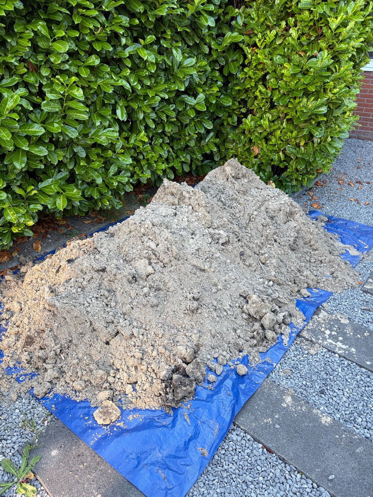 Gratis af te halen: Straatzand (1m³), Tuin en Terras, Zand, Gebruikt, Straatzand, Ophalen