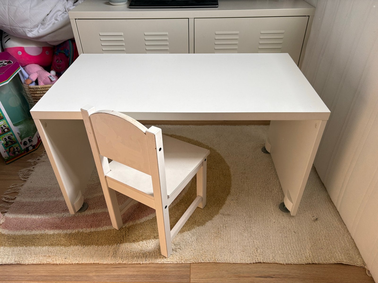IKEA STUVA / SUNDVIK kinderbureau met stoel, Ophalen, Gebruikt, Tafel(s) en Stoel(en)