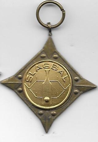 SLAGBAL SPORT MEDAILLE, Postzegels en Munten, Penningen en Medailles, Ophalen of Verzenden, Overige materialen, Nederland