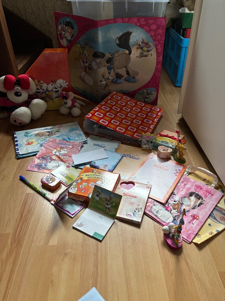 Diddl pakket, Verzamelen, Diddl, Ophalen of Verzenden, Diddl, Zo goed als nieuw, Papier, Kaart of Schrift