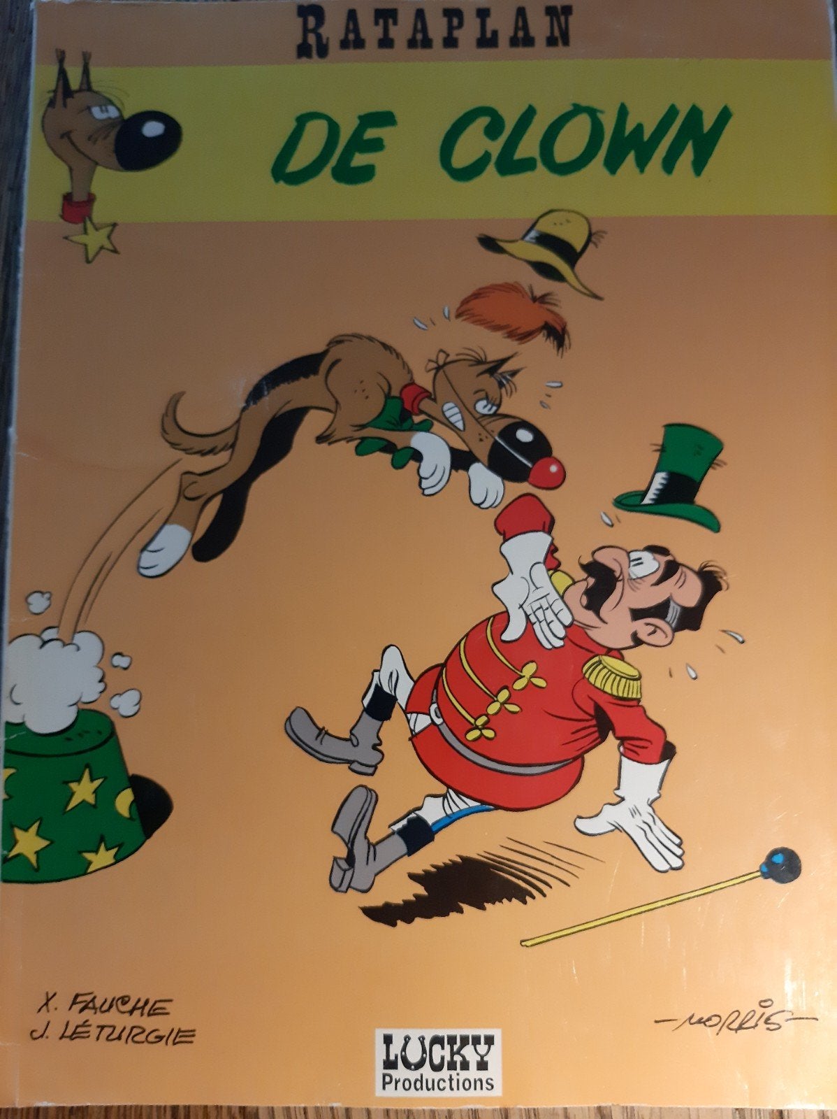 Rataplan, Boeken, Gelezen, Eén stripboek, Morris, Javier, Facebook en Léturgie, Ophalen of Verzenden