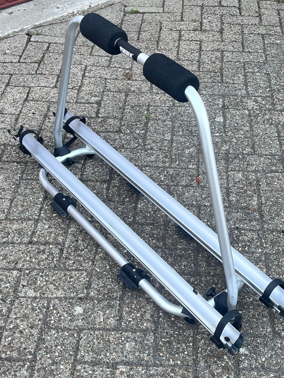 Thule fietsendrager voor op de dissel (max 40kg), Ophalen, 2 fietsen, Gebruikt, Fietsendrager-accessoire