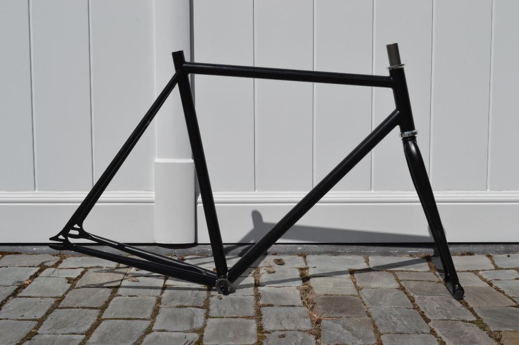 Fixed gear frame 59cm, Ophalen, Zo goed als nieuw, Frame, Staal