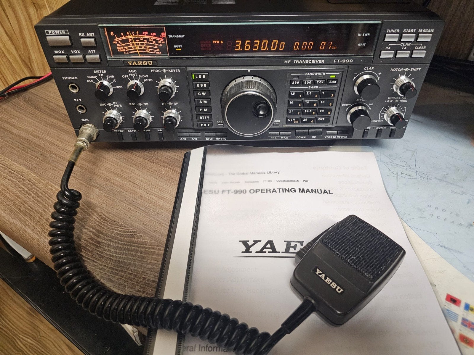 Yaesu FT 990, Ophalen of Verzenden, Gebruikt, Zender en Ontvanger