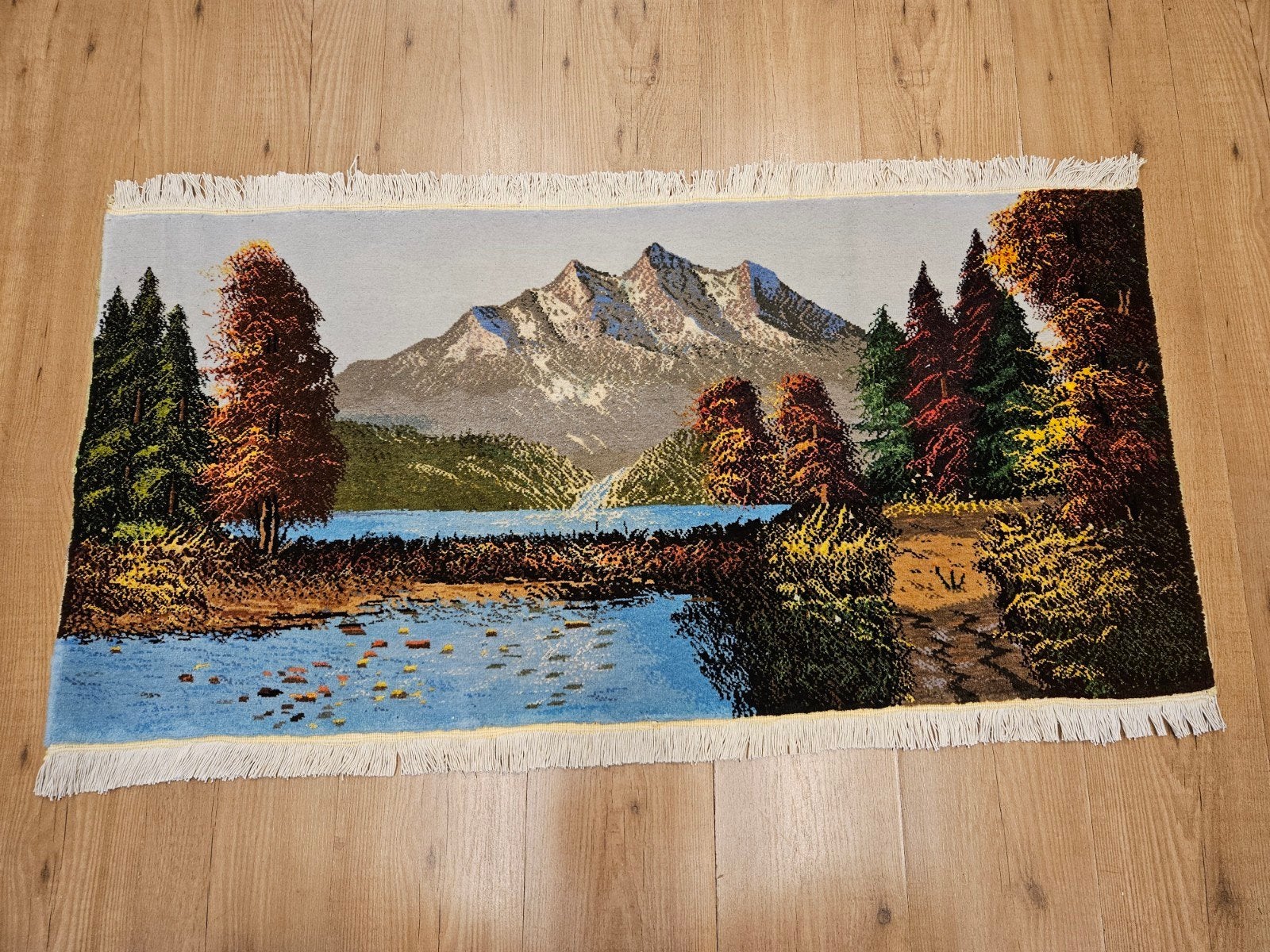 Bijzonder handgeknoopt perzisch tapijt tabriz 60x120, Info@SlatsAntiek.nl, 100 tot 150 cm, Perzisch, Vof Slats Antiek