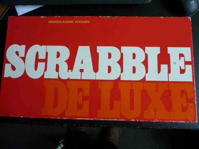 Scrabble spel incl. draaitafel ., Hobby en Vrije tijd, Gezelschapsspellen | Bordspellen, Ophalen of Verzenden, Gebruikt