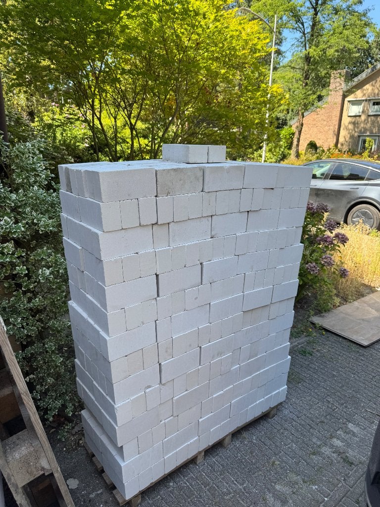 448 Kalkzandstenen amstelformaat, Ophalen, Nieuw, Kalkzandstenen
