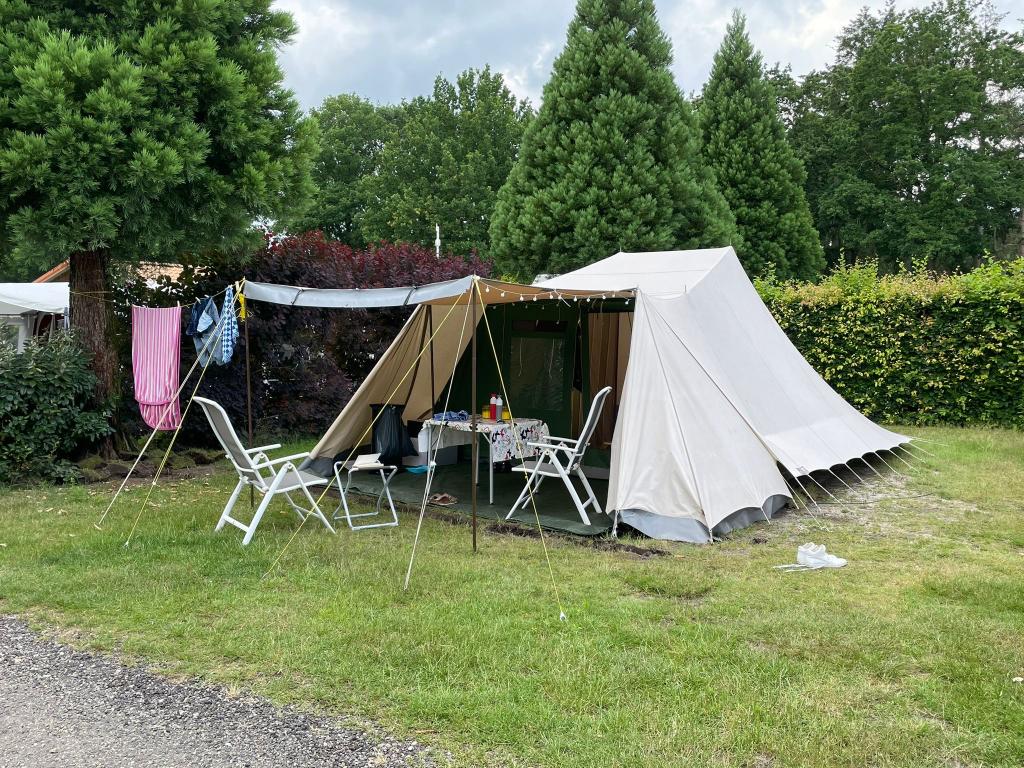 De Waard vergrote zilvermeeuw tent, 6 x 4 meter!, Caravans en Kamperen, Tenten, Ophalen, Gebruikt, Tot en met 6