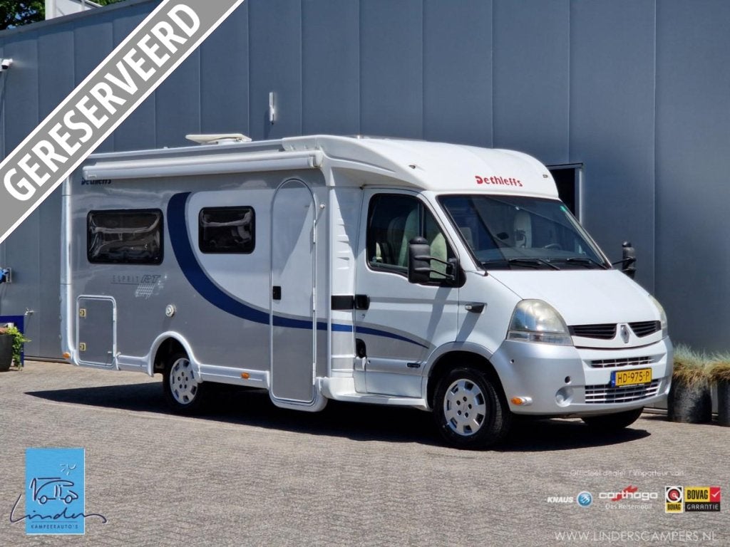 Dethleffs Esprit RT 6244 Globetrotter Luxus | Nette staat, Caravans en Kamperen, Campers, 6 tot 7 meter, Bedrijf, Tot en met 3