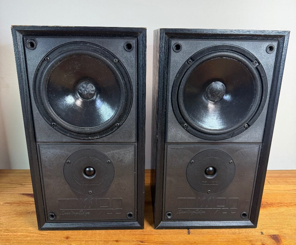 stereo luidsprekers Mission 700, Audio, Tv en Foto, Luidsprekers, Overige merken, Gebruikt, Ophalen of Verzenden, 60 tot 120 watt