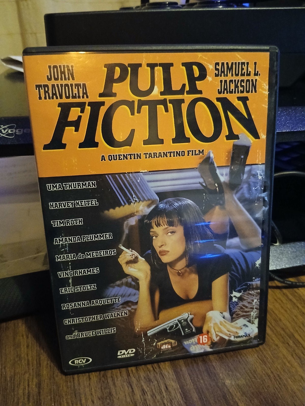 Pulp fiction dvd, Vanaf 16 jaar, Ophalen of Verzenden, Zo goed als nieuw