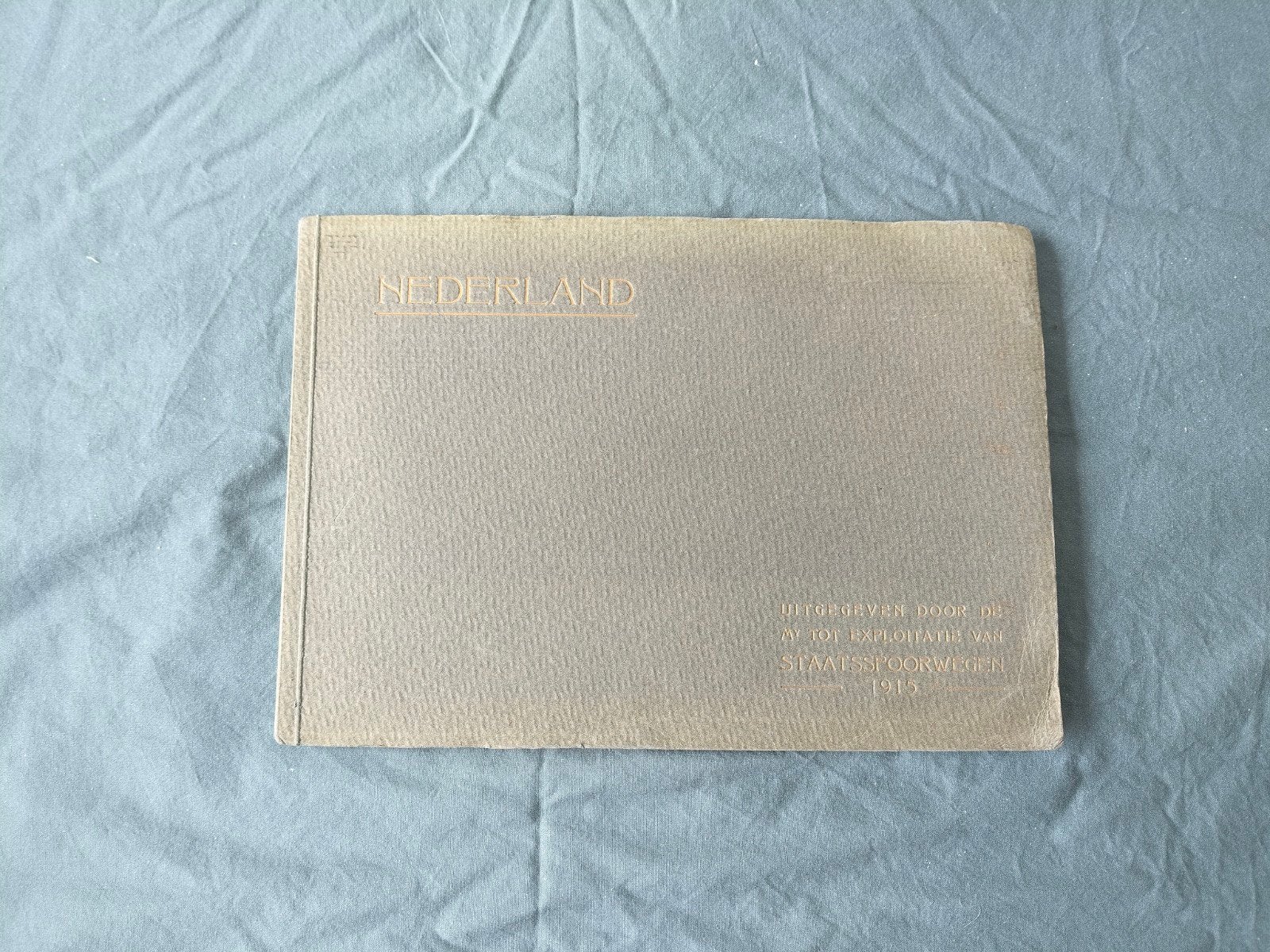 Historische plaatjesalbum Nederland 1915 - Staats Courant, Verzenden, Gelezen, Staats Courant, Plaatjesalbum