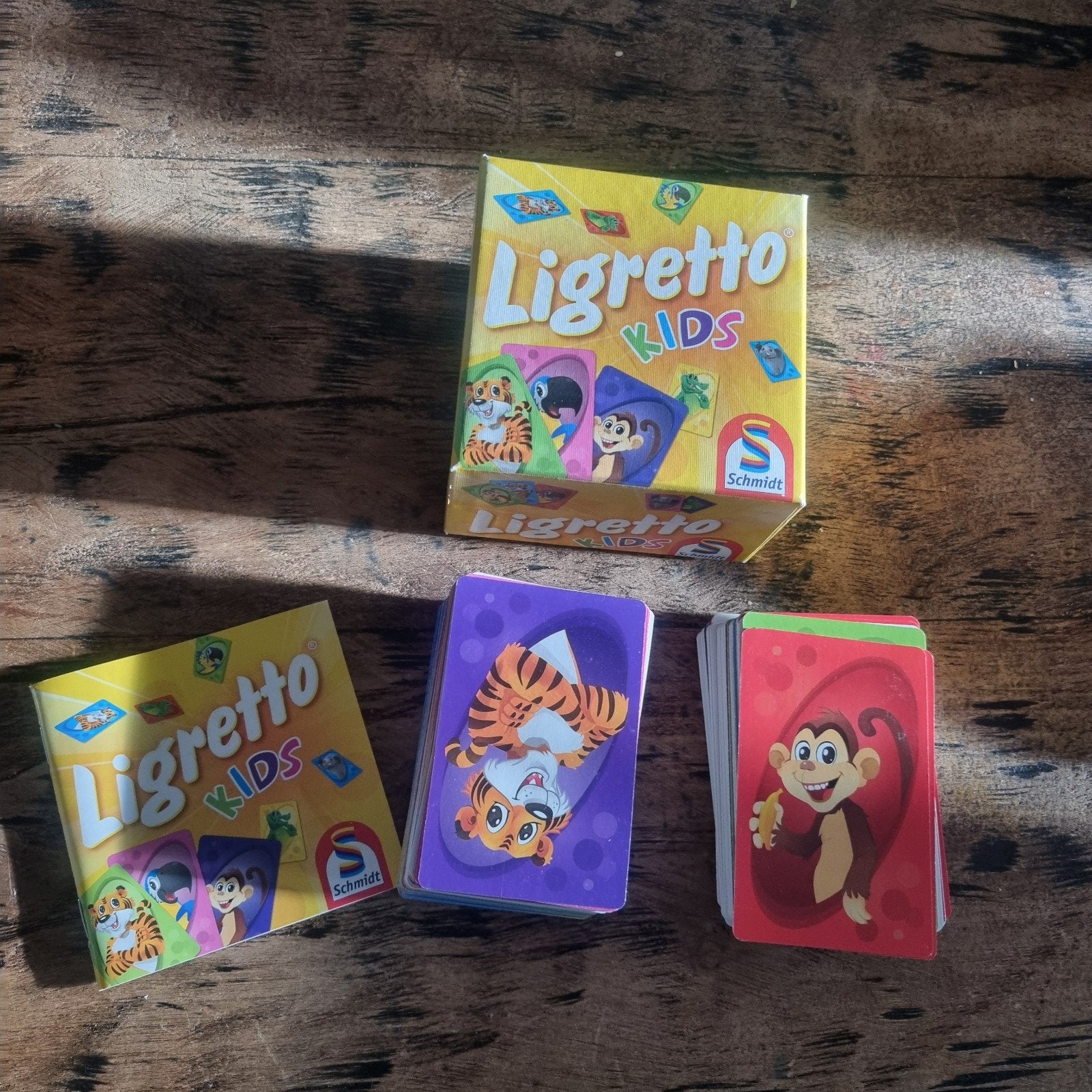 Ligretto Kids Kaartspel - Zo goed als nieuw, Een of twee spelers, Ophalen of Verzenden, Zo goed als nieuw, Schmidt