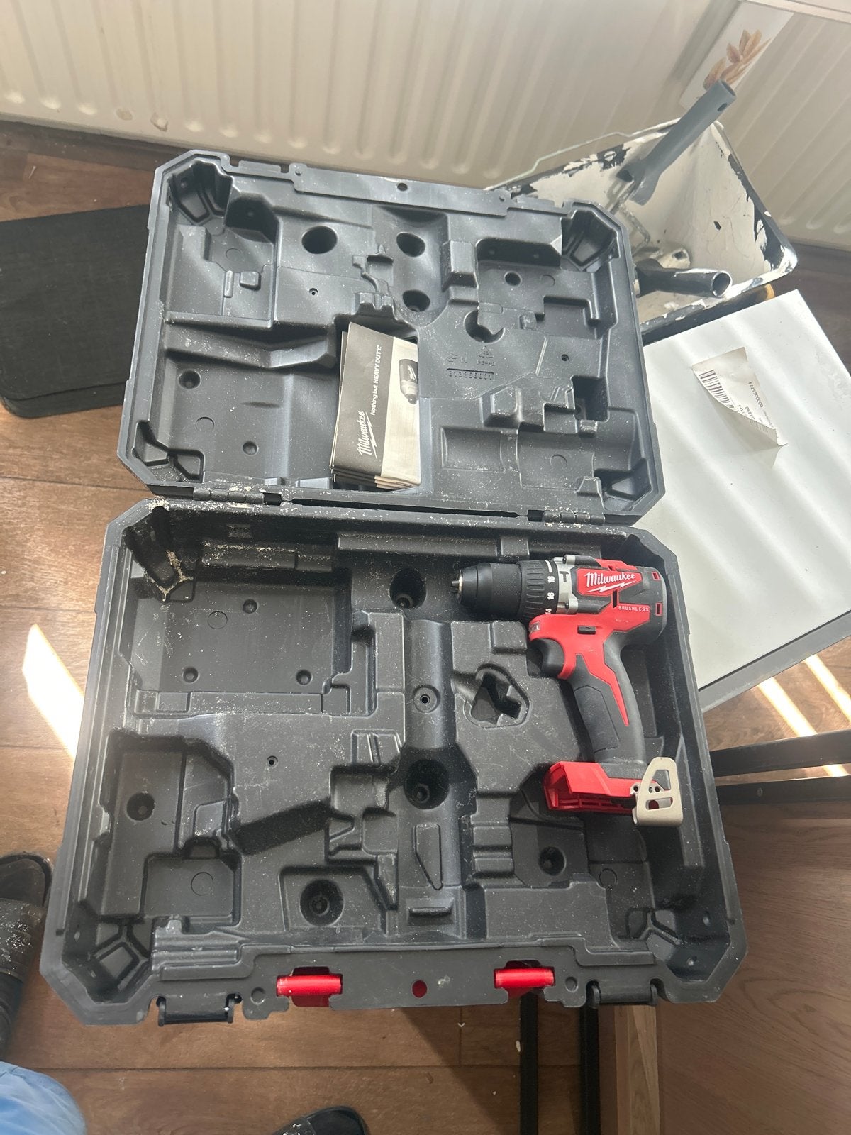 Milwaukee M18 CBLPD Accu Klopboormachine in Koffer, Ophalen, Gebruikt, Boor- en Schroefmachine, Minder dan 400 watt