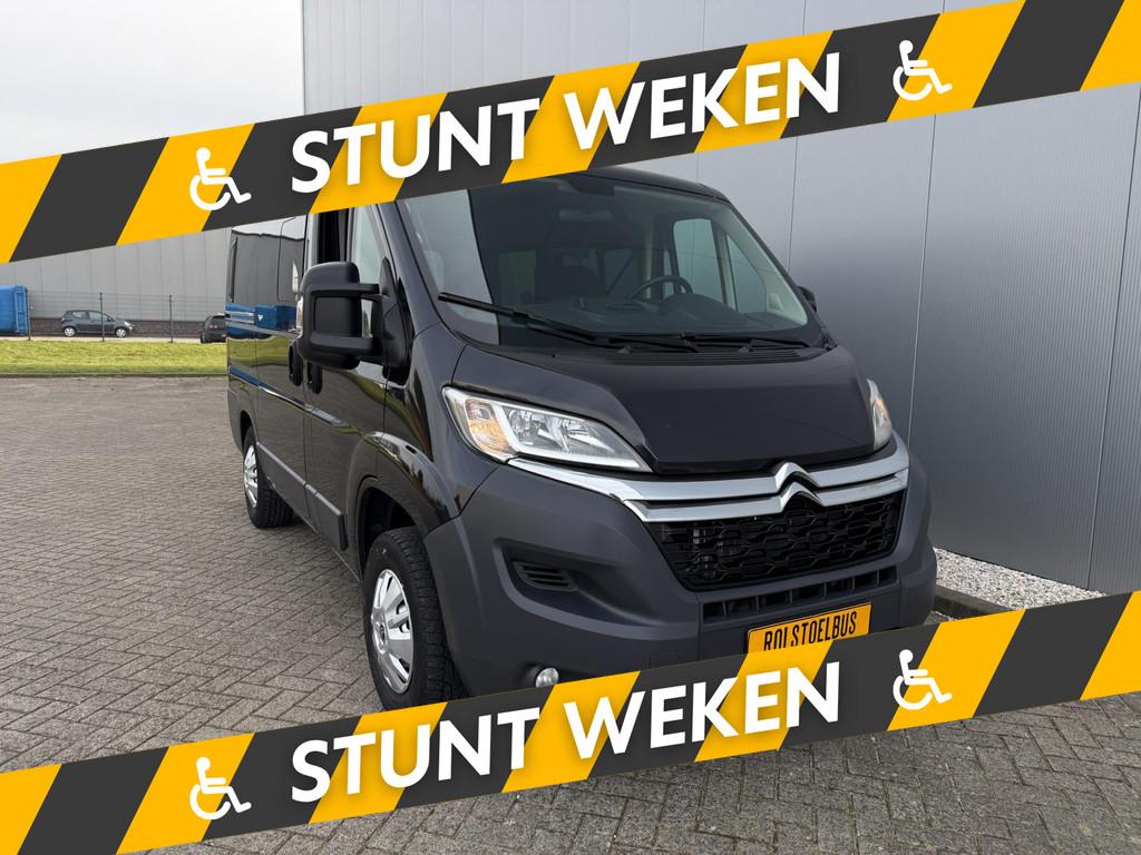 Citroen Jumper Citroën Jumper 2016 Rolstoelbus | Rolstoel V, Voorwielaandrijving, 12 maanden, Stof, Zwart