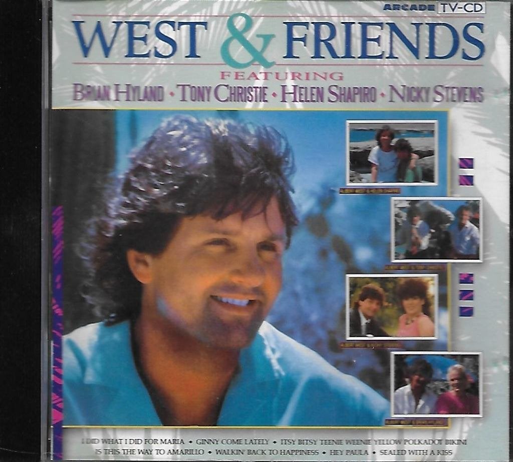 Albert West & Friends  16 Tracks Arcade 1988, Inclusief boekje, Zo goed als nieuw, Album, Verzenden
