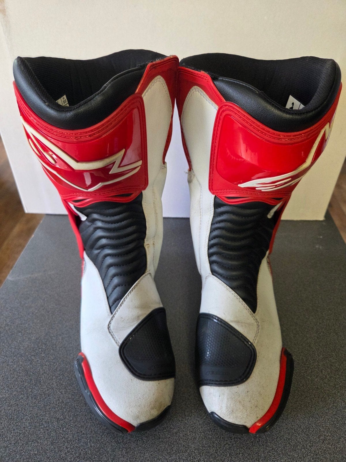 Alpinestars motorlaarzen rood/wit/zwart, Motoren, Kleding | Motorkleding, Heren, Ophalen of Verzenden, Alpinestars, Laarzen