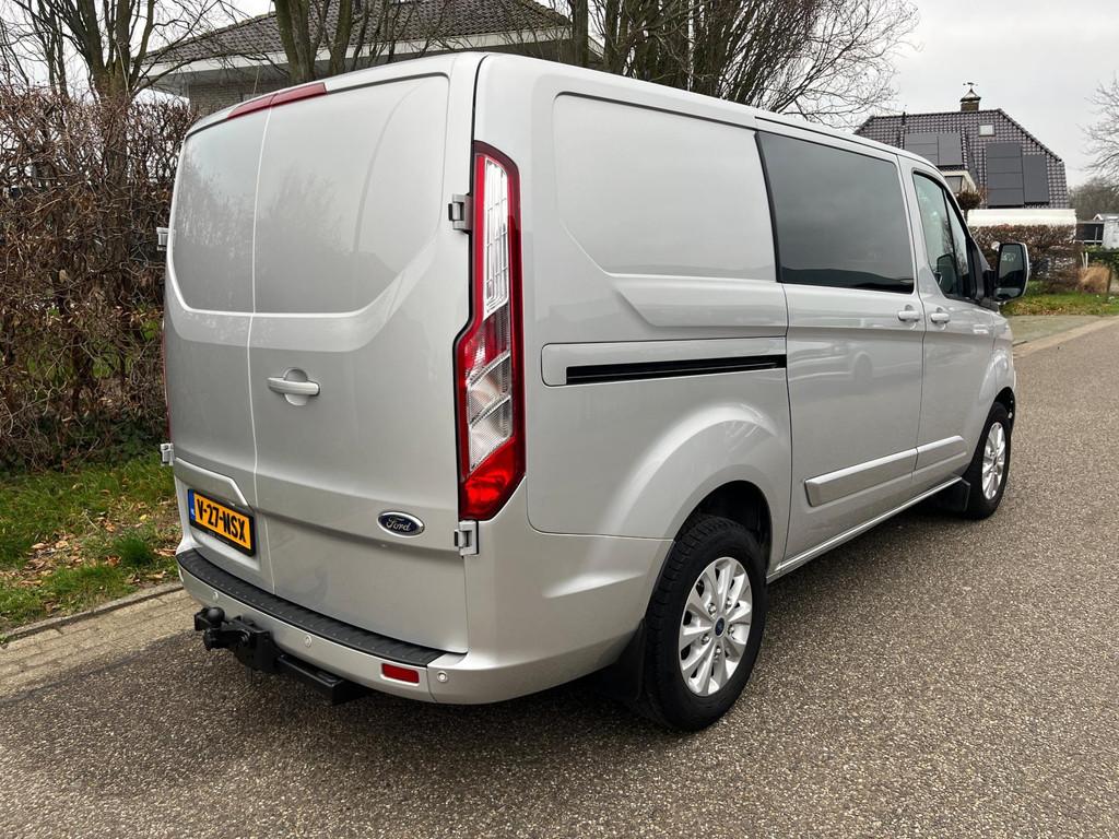Ford Transit Custom 130pk L1H1 Limited dubbel cabine | inric, Voorwielaandrijving, Stof, 4 cilinders, 2500 kg