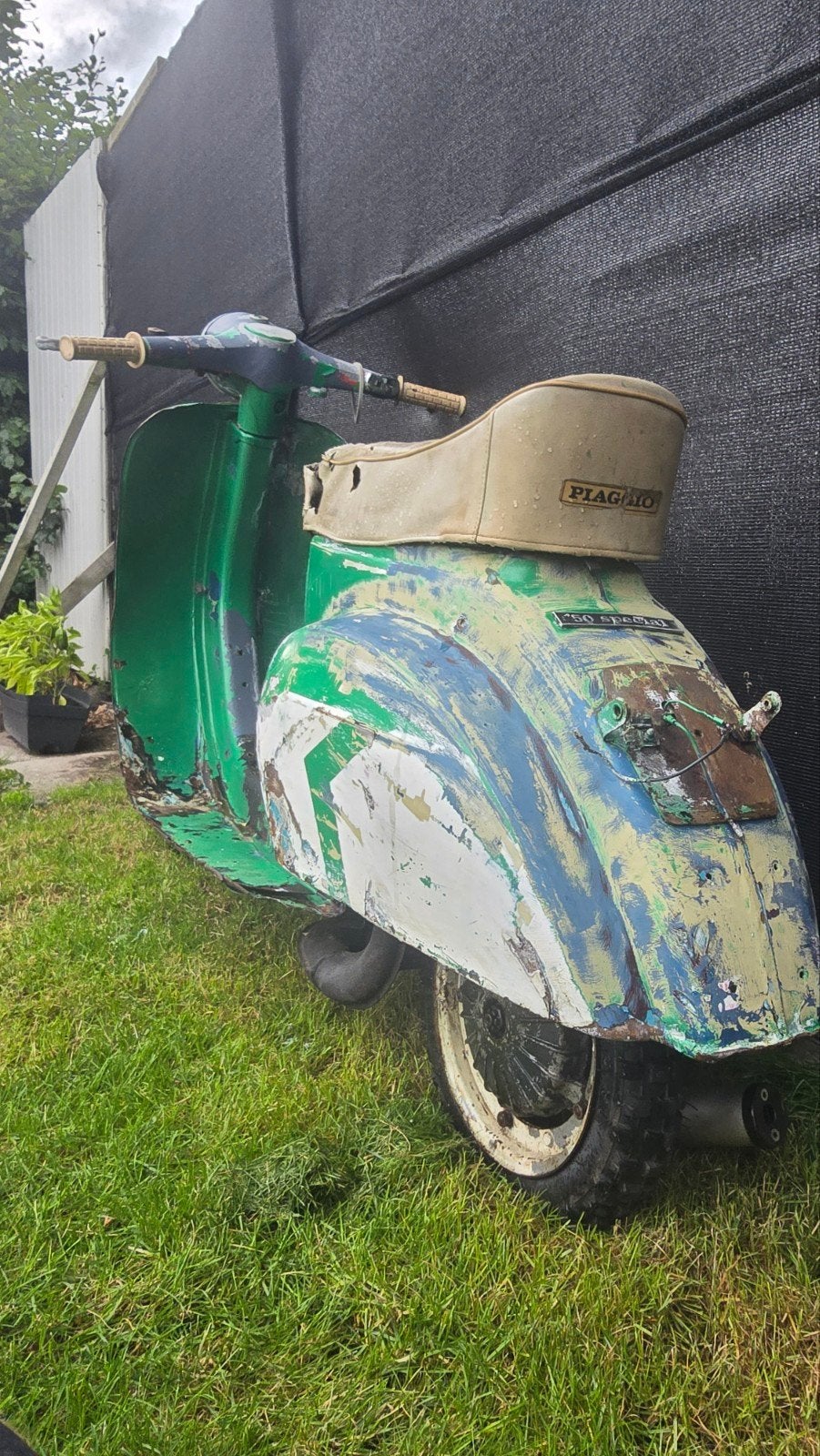 Vespa 50 4 versnellingen (brommercross/restauratie), Ophalen, Gebruikt, Benzine, Overige modellen