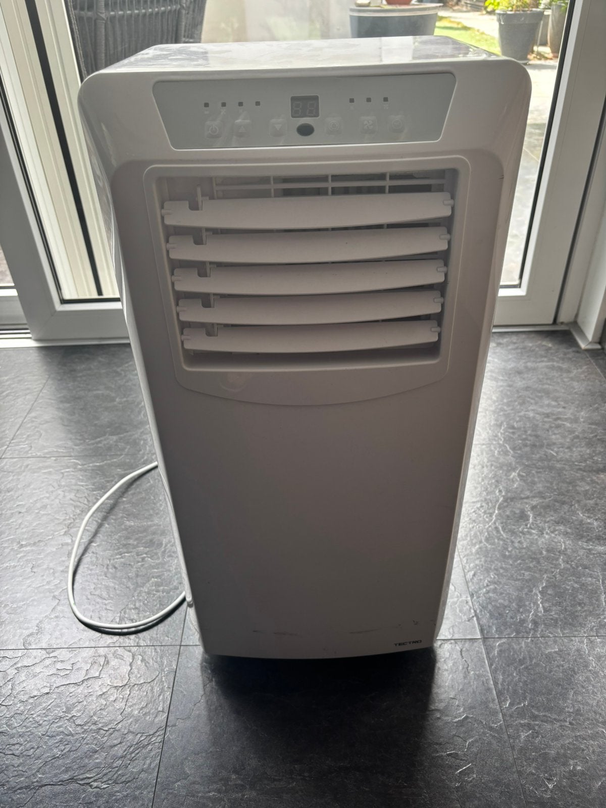 Tectro TP 2020 mobiele airconditioner, Ophalen, Gebruikt, 2 snelheden, Timer