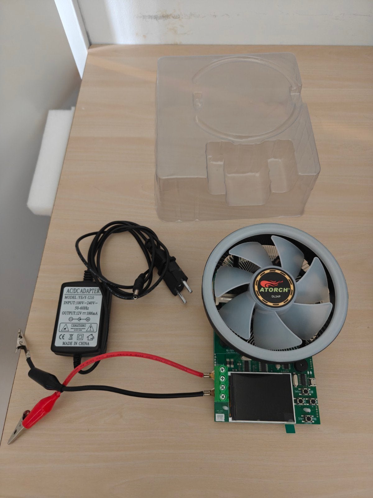 ATORCH DL24P Elektronische Belasting Tester met Ventilator, Ophalen of Verzenden, Zo goed als nieuw