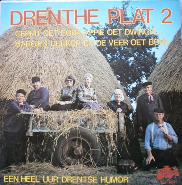Drenthe Plat 2 Humor Op Z´n Best  Originele LP Nieuw., Cd's en Dvd's, Ophalen of Verzenden, Nieuw in verpakking, 12 inch, Levenslied of Smartlap