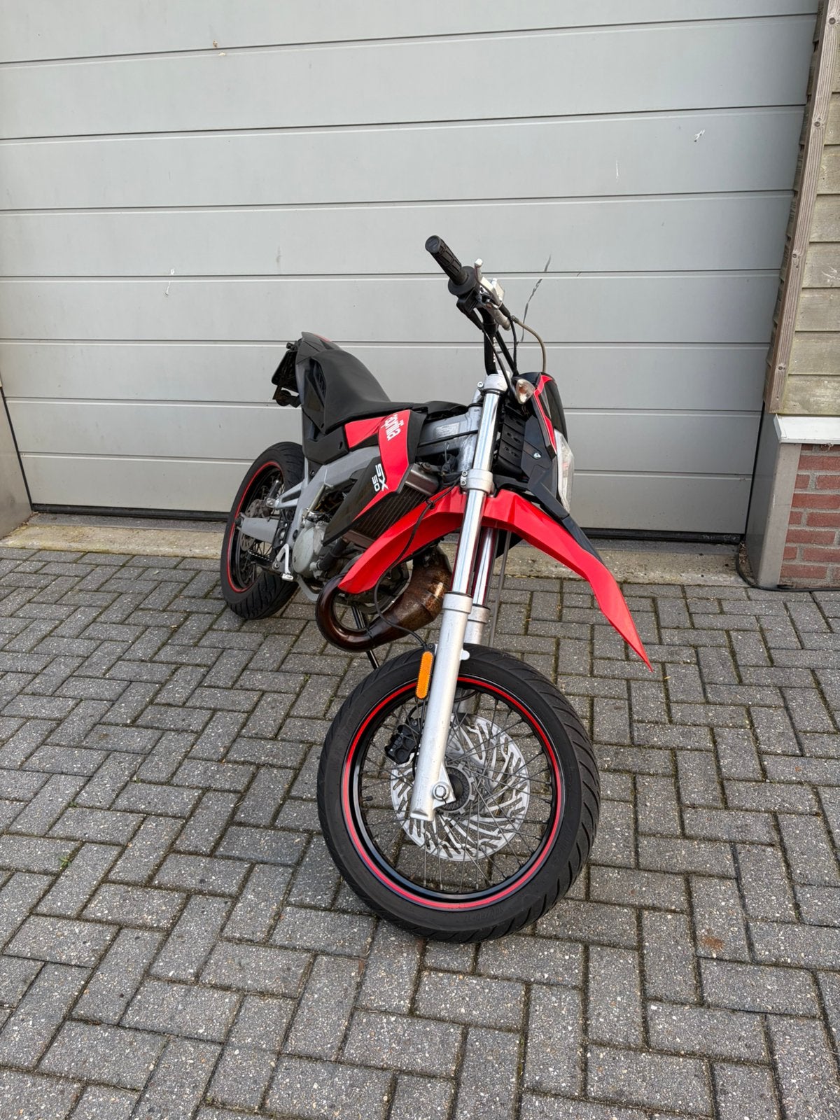 Aprilia SX50, Fietsen en Brommers, Brommers | Derbi, Ophalen, Zo goed als nieuw