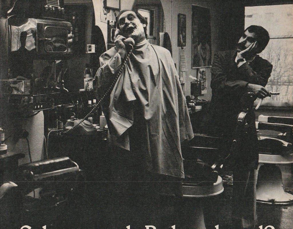 retro reclame 1979 Bokma dat wil de man bij de kapper graag, Verzenden, Overige typen