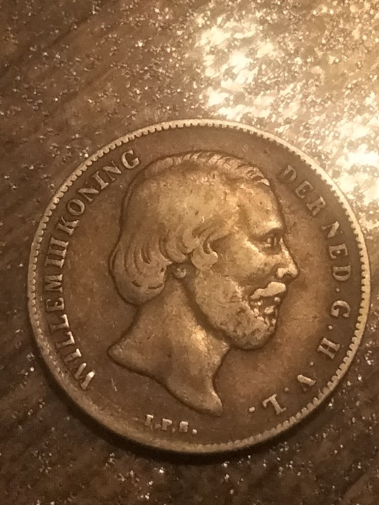 Nederlandse halve gulden 1868 Koning Willem III, Ophalen of Verzenden, Koning Willem III, ½ gulden, Losse munt