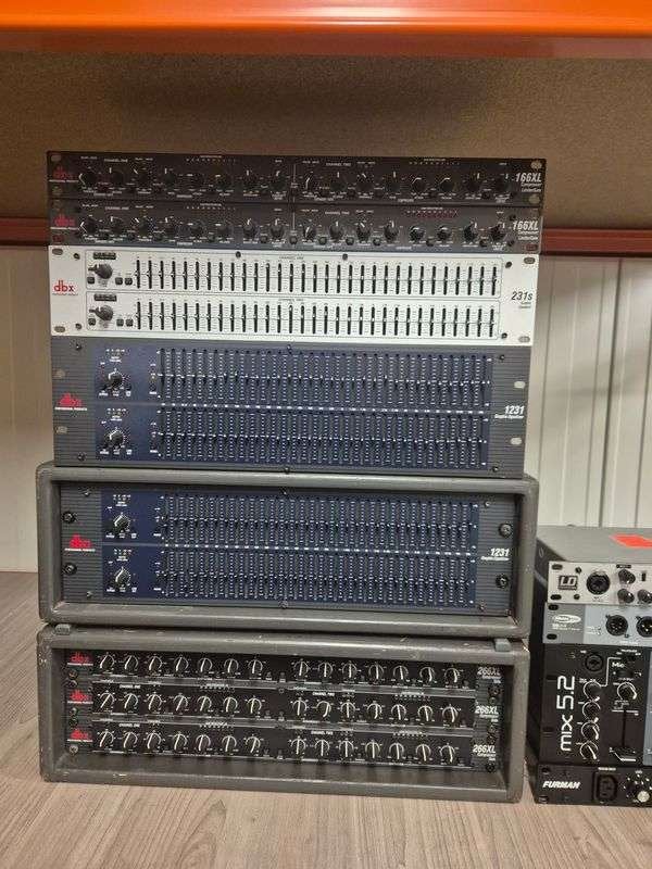 Diverse dbx rand apparatuur, Audio, Ophalen of Verzenden, Zo goed als nieuw, Info@audioxl.nl
