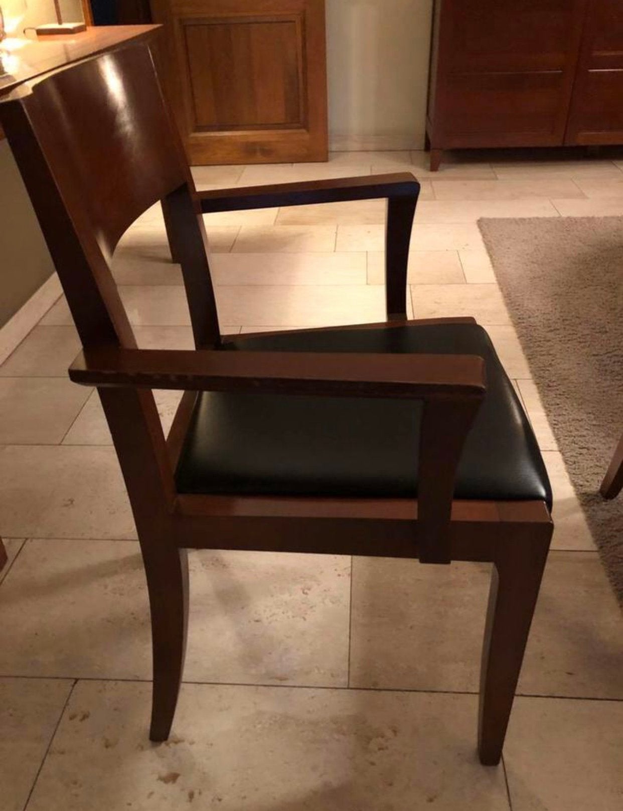 Stoelen kers, Ophalen