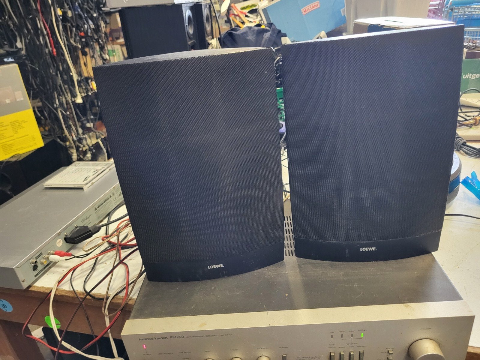 Loewe L 15 Luidsprekers - Set van 2, Overige merken, Gebruikt, Ophalen of Verzenden, Minder dan 60 watt