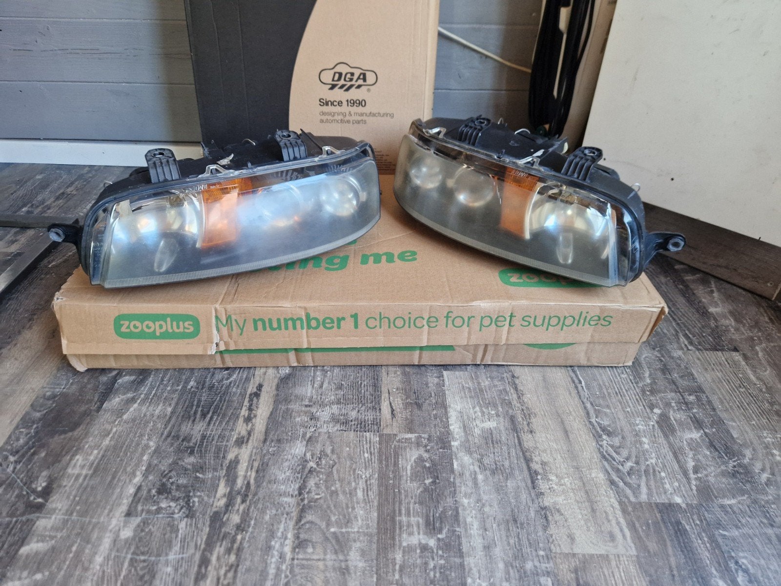 Set APK gekeurde koplampen voor Fiat Punto 188, Ophalen of Verzenden, Gebruikt, Fiat