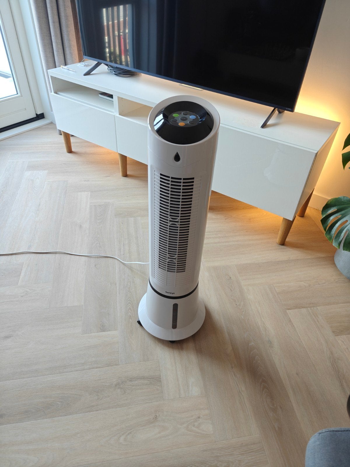 Sencys Luchtkoeler (Aircooler) 45W - 92 cm hoog, Witgoed en Apparatuur, Ventilatoren, Ophalen of Verzenden, Torenventilator