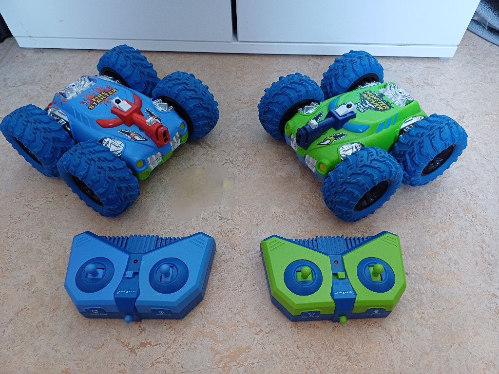 Lasergame Battle - 2 auto's, 2 controllers, Kinderen en Baby's, Ophalen of Verzenden, Zo goed als nieuw