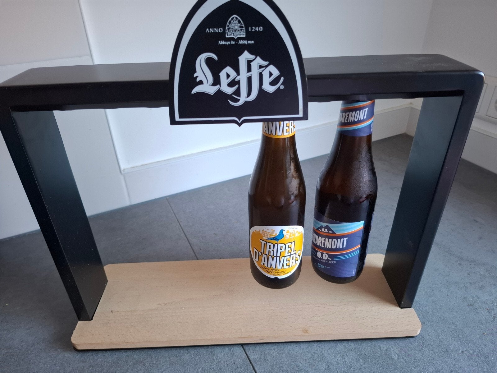 Leffe display, Ophalen of Verzenden, Reclamebord, Plaat of Schild, Overige merken