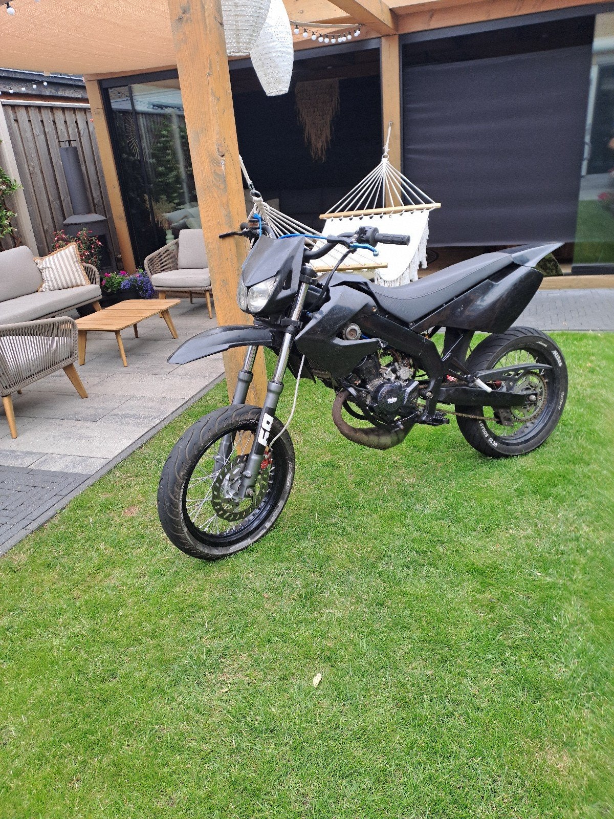 Derbi senda 80cc, Ophalen, 6 versnellingen, Gebruikt, Maximaal 45 km/u