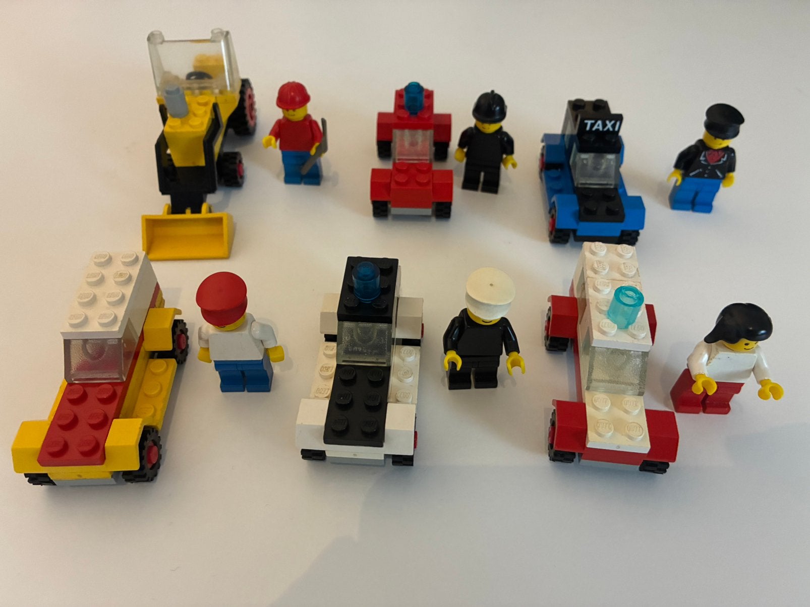 Lego vinted auto's | 6 stuks uit 1978, Ophalen of Verzenden, Gebruikt, Complete set, Lego