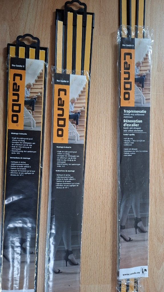 Cando anti slip strips trap 12 stuks nieuw!, Ophalen of Verzenden, Nieuw