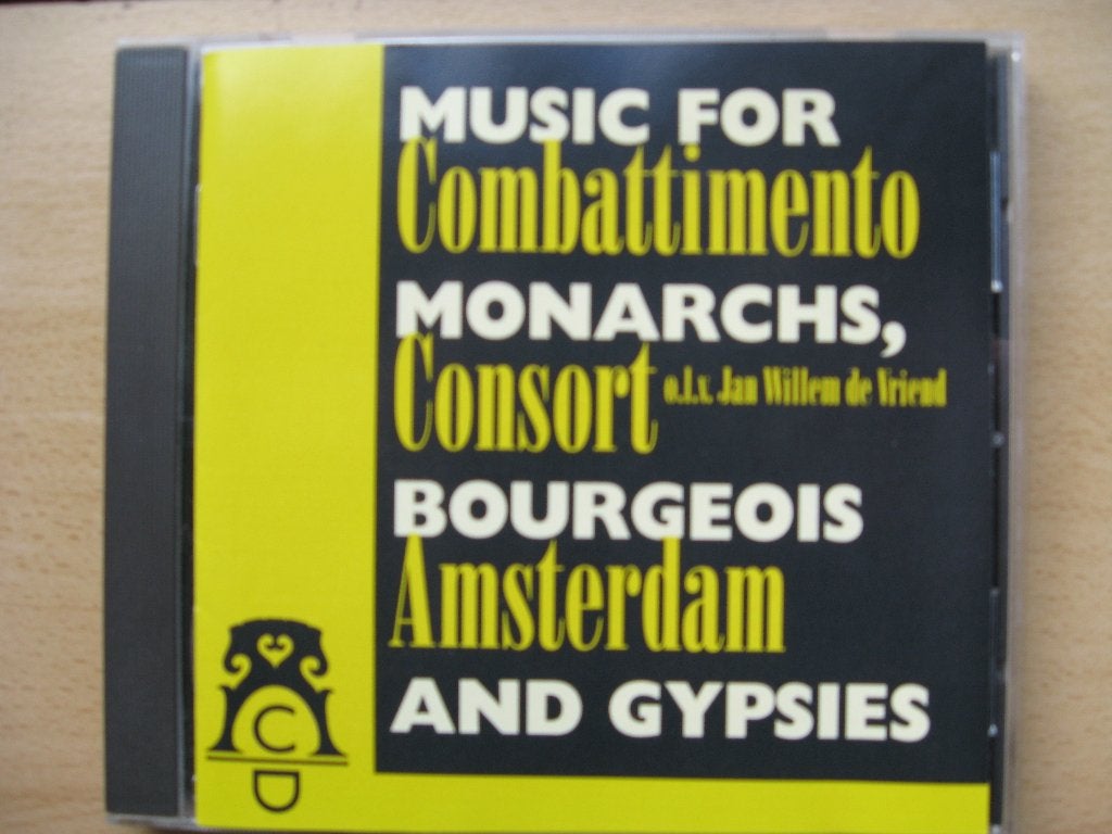 Combattimento Consort, Jan Willem de Vriend, Gebruikt, Ophalen of Verzenden, Orkest of Ballet, Barok