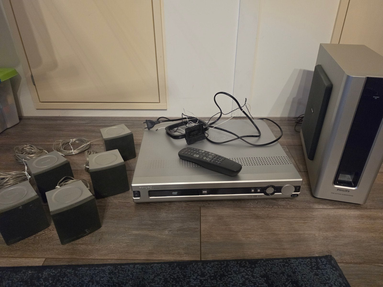Philips LX3000D/22S Home Cinema Set met DVD-speler, Audio, Tv en Foto, Philips, Gebruikt, 70 watt of meer, Ophalen of Verzenden