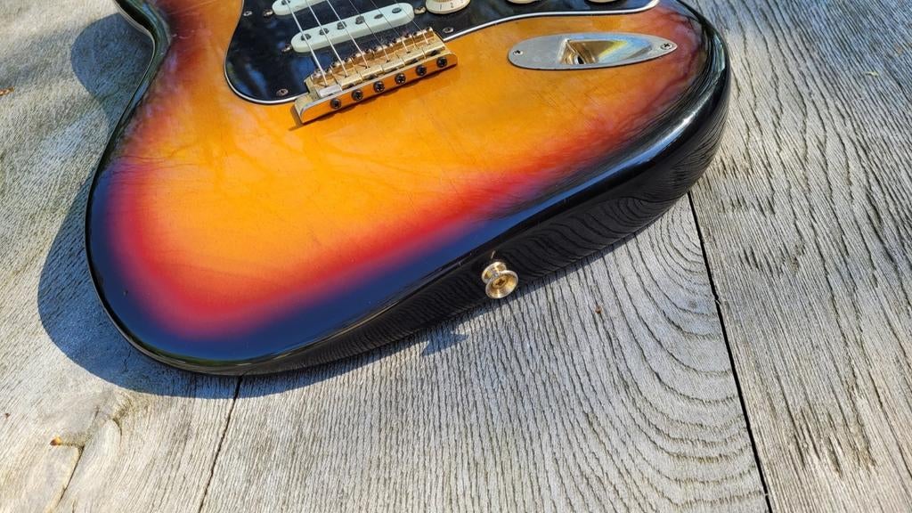 Fender SRV Stratocaster first year 1992, Muziek en Instrumenten, Ophalen of Verzenden, Gebruikt, Solid body, Fender