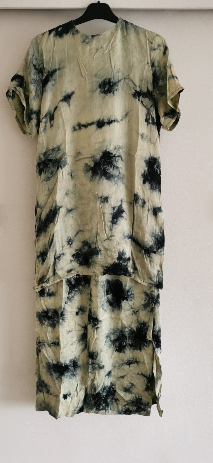 ZARA tie-dye set tuniek en rok mt. L, Kostuum of Pak, Zara, Maat 42/44 (L), Nieuw
