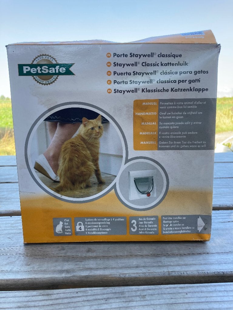 kattenluik, Dieren en Toebehoren, Katten-accessoires, Zo goed als nieuw, Ophalen
