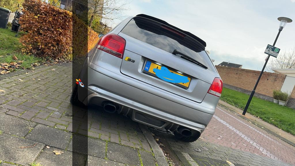 Audi A3 2.0 Tfsi 147KW AUT 3D 2006 Grijs, 1345 kg, Zwart, 4 cilinders, 1984 cc